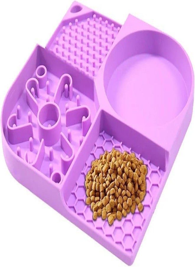 Wrishay Pet Licking Mat Slow Feeder for Dogs and Cats, Anxiety Relief, Strong Suction Cups, Food Grade Silicone, Flexible and Easy-to-Clean Dog Lick Mat, Perfect for Dogs and Cats - Image 1